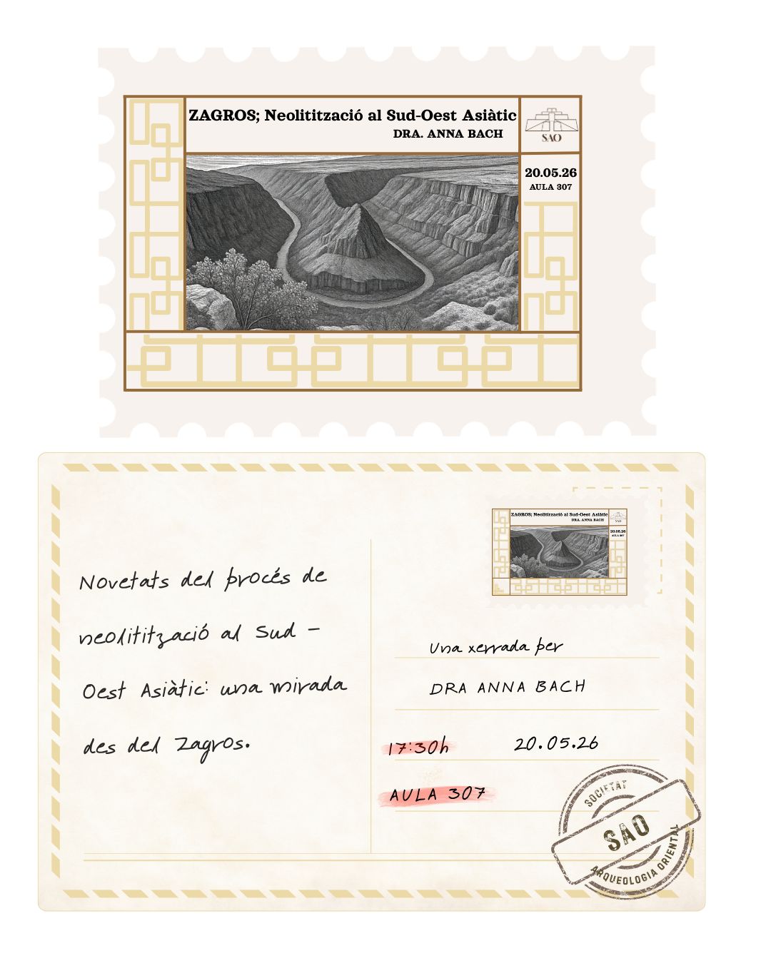Cartell Zagros - Dra. Anna Bach